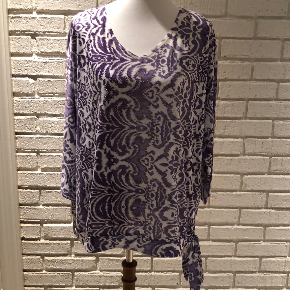 Chico’s Lightweight Summer Tunic LN Size 3
